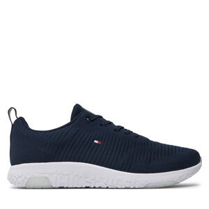 Tenisice Tommy Hilfiger Corporate Knit Rib Runner FM0FM02838 Tamnoplava