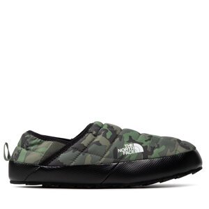 Papuče The North Face Thermoball Traction Mule V NF0A3UZN33U Zelena