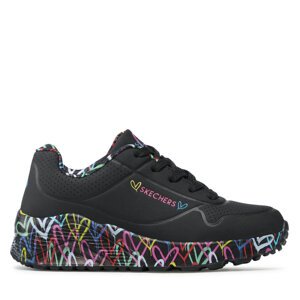 Tenisice Skechers Uno Lite Lovely Luv 314976L/BKMT Crna