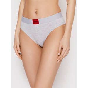Hugo Klašične gaćice Brief Hw Red Label 50469672 Siva