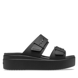 Natikače Crocs Brooklyn Sandal Lowwdg 207431 Crna