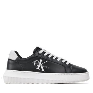 Tenisice Calvin Klein Jeans Chunky Cupsole Laceup Mon Lth Wn YW0YW00823 Crna