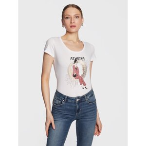 Liu Jo T-shirt WA3288 J5923 Bijela Regular Fit