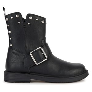 Čizme Geox Jr Eclair J369QK 000BU C9999 S Crna