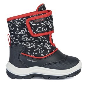 Čizme za snijeg Geox B Flanfil Boy B Abx B263VE 0CEFU C0048 M Crna