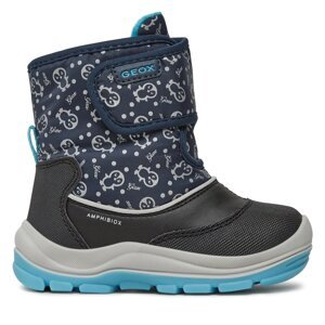 Čizme za snijeg Geox B Flanfil Girl B Abx B263WG 0BCMN CF4N4 S Tamnoplava