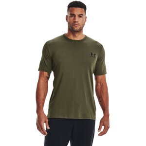 Under Armour T-shirt UA SPORTSTYLE LC SS 1326799 Kaki Regular Fit