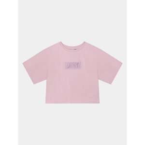 DKNY T-shirt D35T02 D Ružičasta Regular Fit