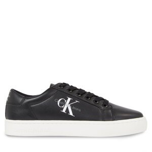 Tenisice Calvin Klein Jeans Classic Cupsole Laceup Lth Wn YW0YW01269 Crna