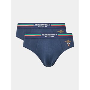 Aeronautica Militare Set od 2 para slip gaćica AM1USL001 Tamnoplava