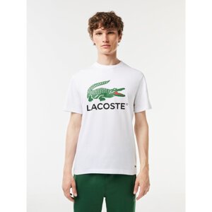 Lacoste T-shirt TH1285 Bijela Regular Fit