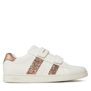Tenisice Geox J Eclyper Girl J45LRA 000BC C1ZH8 D Bijela
