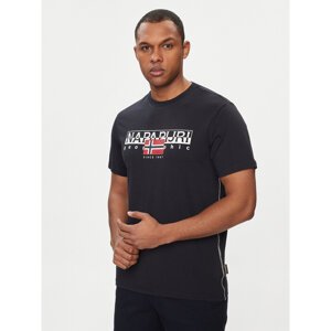 Napapijri T-shirt S-Aylmer NP0A4HTO Crna Regular Fit