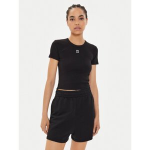 Hugo T-shirt Delanor 50512000 Crna Slim Fit