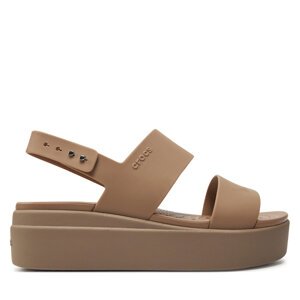 Sandale Crocs Brooklyn Low Wedge W 206453 Bež