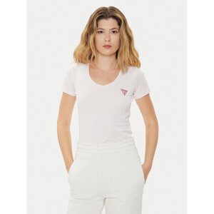 Guess T-shirt W2YI45 J1314 Ružičasta Slim Fit
