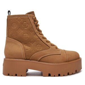 Čizme Guess Vaina FLTSLR LEM10 Smeđa