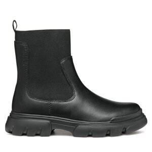 Zimske čizme Geox J Junette Girl J46HVC 0BCNH C9999 S Crna