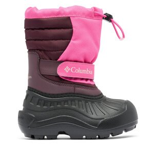 Čizme za snijeg Columbia Children'S Powderbug Snowlite 2078922 Tamnocrvena