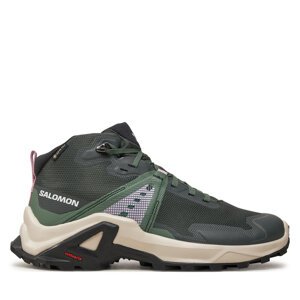 Trekking Salomon X Raise Mid Gore-Tex L47458100 Zelena
