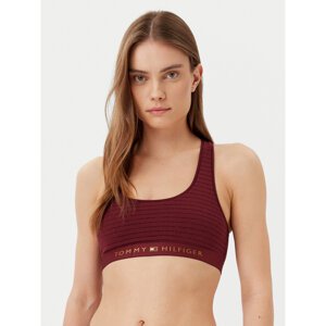 Tommy Hilfiger Top UW0UW05587 Tamnocrvena Slim Fit