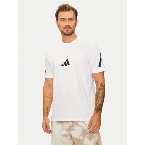 adidas T-shirt Z.N.E. JE3078 Bijela Regular Fit