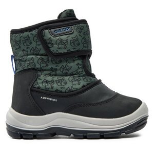 Čizme za snijeg Geox B Flanfil Boy B Abx B263VE 0BCMN C9358 M Crna
