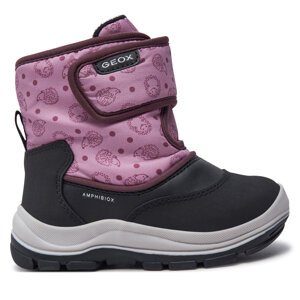 Čizme za snijeg Geox B Flanfil Girl B Abx B263WG 0BCMN C0724 S Crna