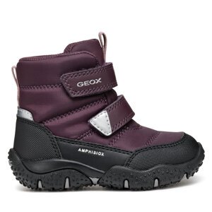 Čizme za snijeg Geox B Baltic Girl B Abx B4654B 0FU50 C7J9B S Tamnocrvena