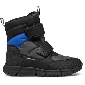 Čizme za snijeg Geox J Flexyper Boy B Abx J169XC 0FU50 C0071 M Siva
