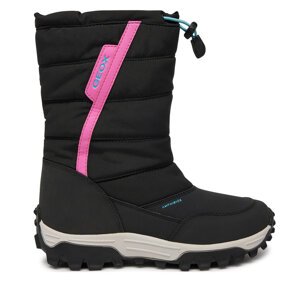 Čizme za snijeg Geox J Himalaya Girl B Ab J26FTA 0FU54 C0922 M Crna