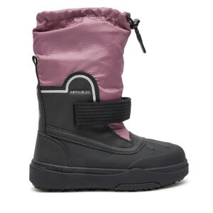 Čizme za snijeg Geox J Bunshee PG Abx B J46HSB-0MEFU C8049 Crna