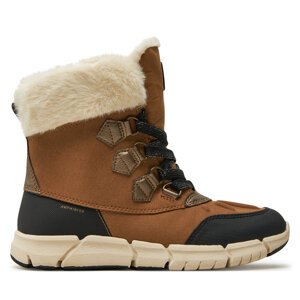 Čizme za snijeg Geox J Flexyper Girl B Ab J46APA 0AU50 C6175 S Smeđa