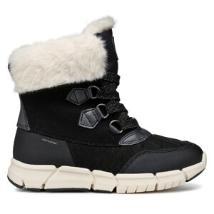 Čizme za snijeg Geox J Flexyper Girl B Ab J46APA 0AU50 C9B1P M Crna