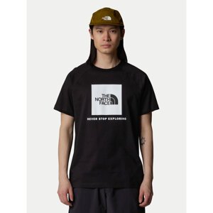 The North Face T-shirt Redbox NF0A87NJ Crna Regular Fit