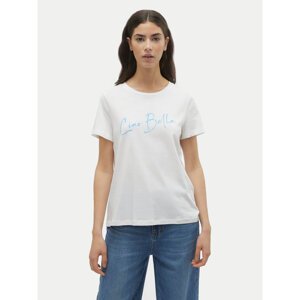 Vero Moda T-shirt Odessa 10308688 Bijela Regular Fit