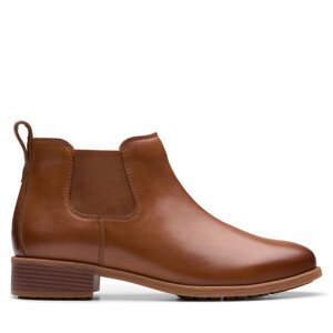 Chelsea cipele Clarks Havisham Top 26178718 Smeđa