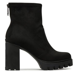 Čizme Calvin Klein Jeans Heel Platform Zip Boot Ss YW0YW01601 Crna