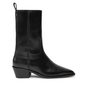 Čizme Calvin Klein Jeans Cowboy YW0YW01679 Crna