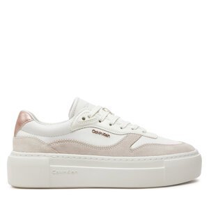 Tenisice Calvin Klein Ff Cupsole Lace Up W/Ml Mix M HW0HW02125 Bijela