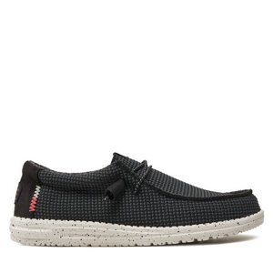 Mokasinke Hey Dude Wally Sport Mesh 40403-066 Crna