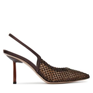 Sandale Le Silla Chanel Gilda Stocking 2299U080P1PPSAS748 Smeđa
