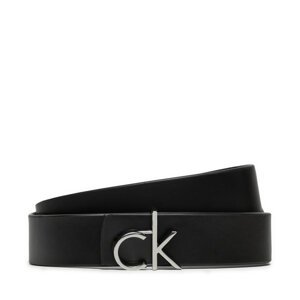 Ženski remen Calvin Klein Ck Logo Reversible Belt 3.0 K60K613074 Crna
