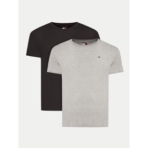 Tommy Jeans Set 2 majice DM0DM20687 Šarena Slim Fit