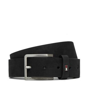 Muški remen Tommy Hilfiger Oliver Nubuck 3.5 AM0AM13019 Crna
