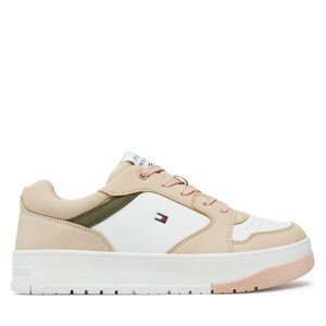 Tenisice Tommy Hilfiger Low Cut Lace-Up Sneaker T3A9-33527-1269 S Bijela