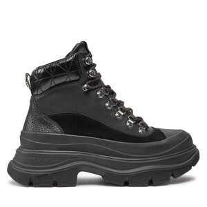 Čizme KARL LAGERFELD KL42955 Crna