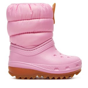 Čizme za snijeg Crocs Classic Neo Puff Boot T 207683 Ružičasta