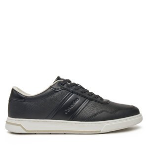 Tenisice Calvin Klein Low Top Lace Up Logo HM0HM01653 Crna
