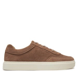 Tenisice Calvin Klein Lace Up Suede HM0HM01792 Smeđa